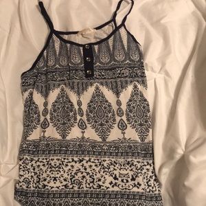 Patterned tank top